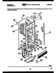 04 - Cabinet Parts parts for Frigidaire Refrigerator FPZ24VWFF1 from AppliancePartsPros.com
