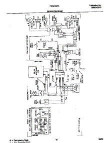 09 - Wiring Diagram parts for Frigidaire Refrigerator FRS20QRCW9 from AppliancePartsPros.com