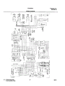 21 - Wiring Diagram parts for Frigidaire Refrigerator FRS26KR4AQ6 from AppliancePartsPros.com