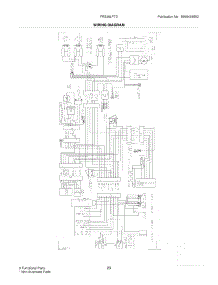 21 - Wiring Diagram parts for Frigidaire Refrigerator FRS26LF7DSN from AppliancePartsPros.com