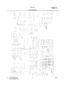 20 - Wiring Diagram parts for Frigidaire Refrigerator FRS23R4AB0 from AppliancePartsPros.com