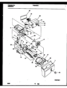 09 - Ice Dispenser parts for Frigidaire Refrigerator FRS24WRAD3 from AppliancePartsPros.com