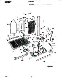 07 - System parts for Frigidaire Refrigerator FRS24WSGD2 from AppliancePartsPros.com