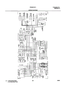 23 - Wiring Diagram parts for Frigidaire Refrigerator FRS26F5AW3 from AppliancePartsPros.com