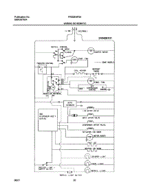 20 - Wiring Schematic parts for Frigidaire Refrigerator FRS26HF5AB0 from AppliancePartsPros.com