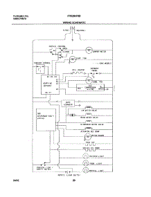 20 - Wiring Schematic parts for Frigidaire Refrigerator FRS26HF6BB0 from AppliancePartsPros.com