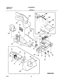 11 - Controls parts for Frigidaire Refrigerator FRS26HBBSB1 from AppliancePartsPros.com
