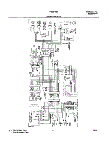21 - Wiring Diagram parts for Frigidaire Refrigerator FRS26HF5AQ4 from AppliancePartsPros.com