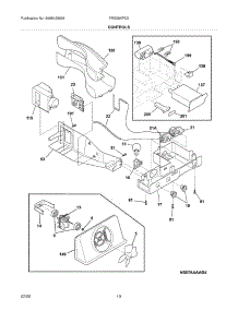 11 - Controls parts for Frigidaire Refrigerator FRS26KF5DW3 from AppliancePartsPros.com