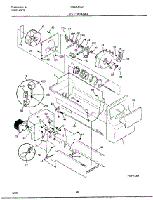 16 - Ice Container parts for Frigidaire Refrigerator FRS20ZGJB2 from AppliancePartsPros.com