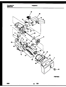 11 - Ice Dispenser parts for Frigidaire Refrigerator FRS22WHAD0 from AppliancePartsPros.com