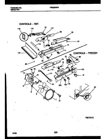 06 - Refrigerator Control Assembly, Damp parts for Frigidaire Refrigerator FRS22WRAW1 from AppliancePartsPros.com