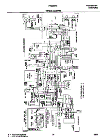12 - Wiring Diagram parts for Frigidaire Refrigerator FRS20ZRGB9 from AppliancePartsPros.com