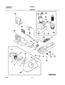 11 - Controls parts for Frigidaire Refrigerator FRS26R4AB6 from AppliancePartsPros.com