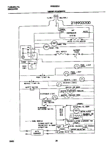 11 - Wiring Diagram parts for Frigidaire Refrigerator FRS20ZGJD0 from AppliancePartsPros.com