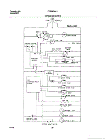20 - Wiring Schematic parts for Frigidaire Refrigerator FRS26R4AB4 from AppliancePartsPros.com