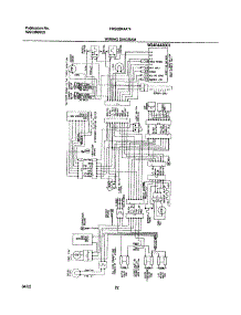 22 - Wiring Diagram parts for Frigidaire Refrigerator FRS26R4AB4 from AppliancePartsPros.com