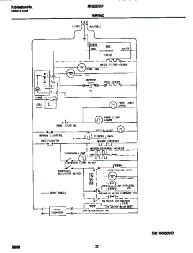 11 - Wiring Diagram parts for Frigidaire Refrigerator FRS24ZSFB1 from AppliancePartsPros.com