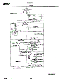 11 - Wiring Diagram parts for Frigidaire Refrigerator FRS24ZRGD0 from AppliancePartsPros.com