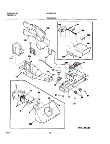 11 - Controls parts for Frigidaire Refrigerator FRS26HF5AB5 from AppliancePartsPros.com