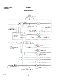 20 - Wiring Schematic parts for Frigidaire Refrigerator FRS26HF7BQ2 from AppliancePartsPros.com