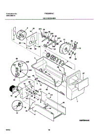 17 - Ice Container parts for Frigidaire Refrigerator FRS26KR4CQ0 from AppliancePartsPros.com