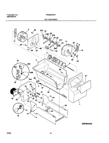 17 - Ice Container parts for Frigidaire Refrigerator FRS26KR4AB6 from AppliancePartsPros.com