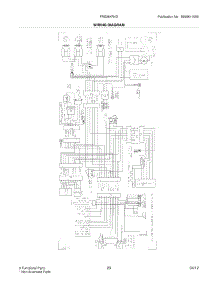 23 - Wiring Diagram parts for Frigidaire Refrigerator FRS26KR4DWB from AppliancePartsPros.com
