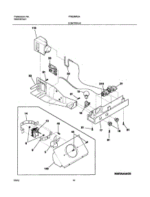 11 - Controls parts for Frigidaire Refrigerator FRS26R2AQ0 from AppliancePartsPros.com