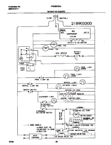 11 - Wiring Diagram parts for Frigidaire Refrigerator FRS26KR4JW0 from AppliancePartsPros.com