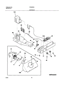 11 - Controls parts for Frigidaire Refrigerator FRS26R2AQ3 from AppliancePartsPros.com