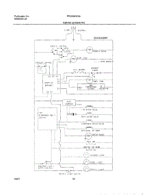 20 - Wiring Schematic parts for Frigidaire Refrigerator FRS26KW3AQ0 from AppliancePartsPros.com