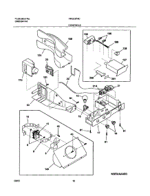 11 - Controls parts for Frigidaire Refrigerator FRS23F4CB2 from AppliancePartsPros.com