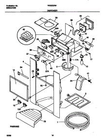 08 - I&W Dispenser parts for Frigidaire Refrigerator FRS22ZRHD0 from AppliancePartsPros.com