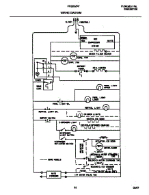 12 - Wiring Diagram parts for Frigidaire Refrigerator FRS22ZRFD0 from AppliancePartsPros.com