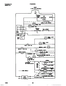 11 - Wiring Diagram parts for Frigidaire Refrigerator FRS26WRCD5 from AppliancePartsPros.com