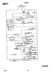 12 - Wiring Diagram parts for Frigidaire Refrigerator FRS26ZGEW4 from AppliancePartsPros.com
