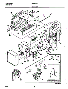 10 - Ice Maker parts for Frigidaire Refrigerator FRS26ZGHD4 from AppliancePartsPros.com