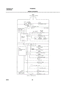 20 - Wiring Schematic parts for Frigidaire Refrigerator FRS26KF6CW1 from AppliancePartsPros.com
