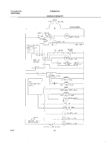 20 - Wiring Schematic parts for Frigidaire Refrigerator FRS26KR4AQ0 from AppliancePartsPros.com