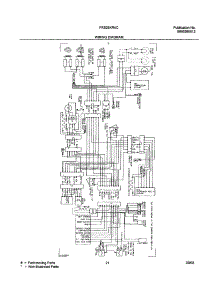 21 - Wiring Diagram parts for Frigidaire Refrigerator FRS26KR4CW1 from AppliancePartsPros.com