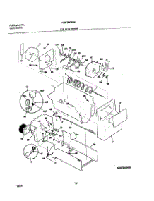 17 - Ice Container parts for Frigidaire Refrigerator FRS26KW3AW6 from AppliancePartsPros.com