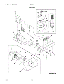 11 - Controls parts for Frigidaire Refrigerator FRS26R4CB2 from AppliancePartsPros.com