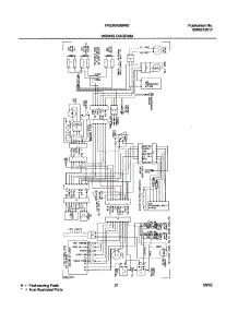 21 - Wiring Diagram parts for Frigidaire Refrigerator FRS26RBBW0 from AppliancePartsPros.com