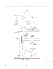22 - Wiring Schematic parts for Frigidaire Refrigerator FRS26R4CWA from AppliancePartsPros.com