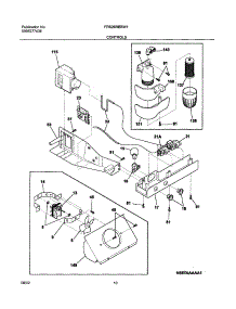 11 - Controls parts for Frigidaire Refrigerator FRS26RBBW1 from AppliancePartsPros.com