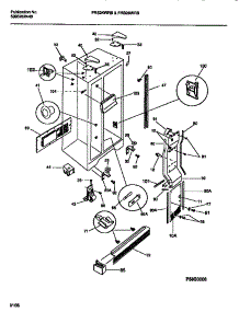 05 - Cabinet, Light Shields, Mullion parts for Frigidaire Refrigerator FRS26WRBD1 from AppliancePartsPros.com