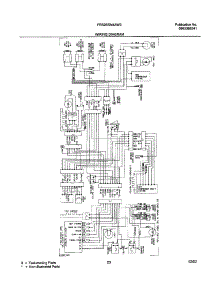 23 - Wiring Diagram parts for Frigidaire Refrigerator FRS26SM4AW3 from AppliancePartsPros.com