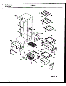 06 - Shelves And Supports parts for Frigidaire Refrigerator FRS26XRAB0 from AppliancePartsPros.com
