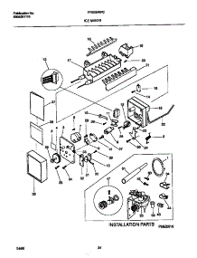 10 - Ice Maker parts for Frigidaire Refrigerator FRS26WRCD2 from AppliancePartsPros.com